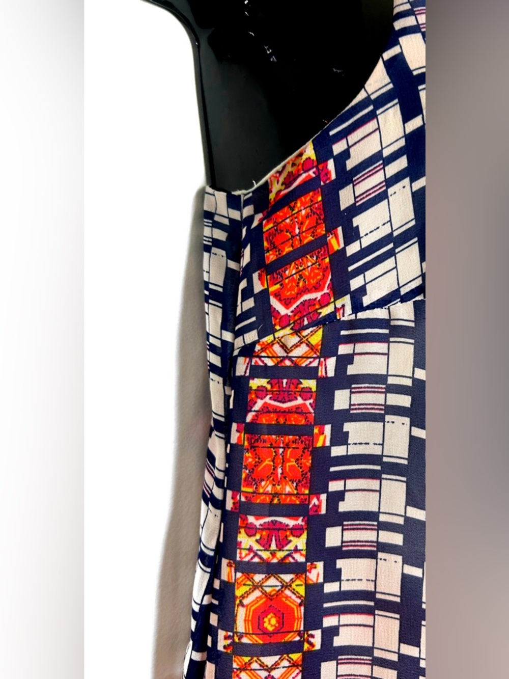 Bright and Beautiful Kaleidoscope Pattern Dress - Picture 9 of 12